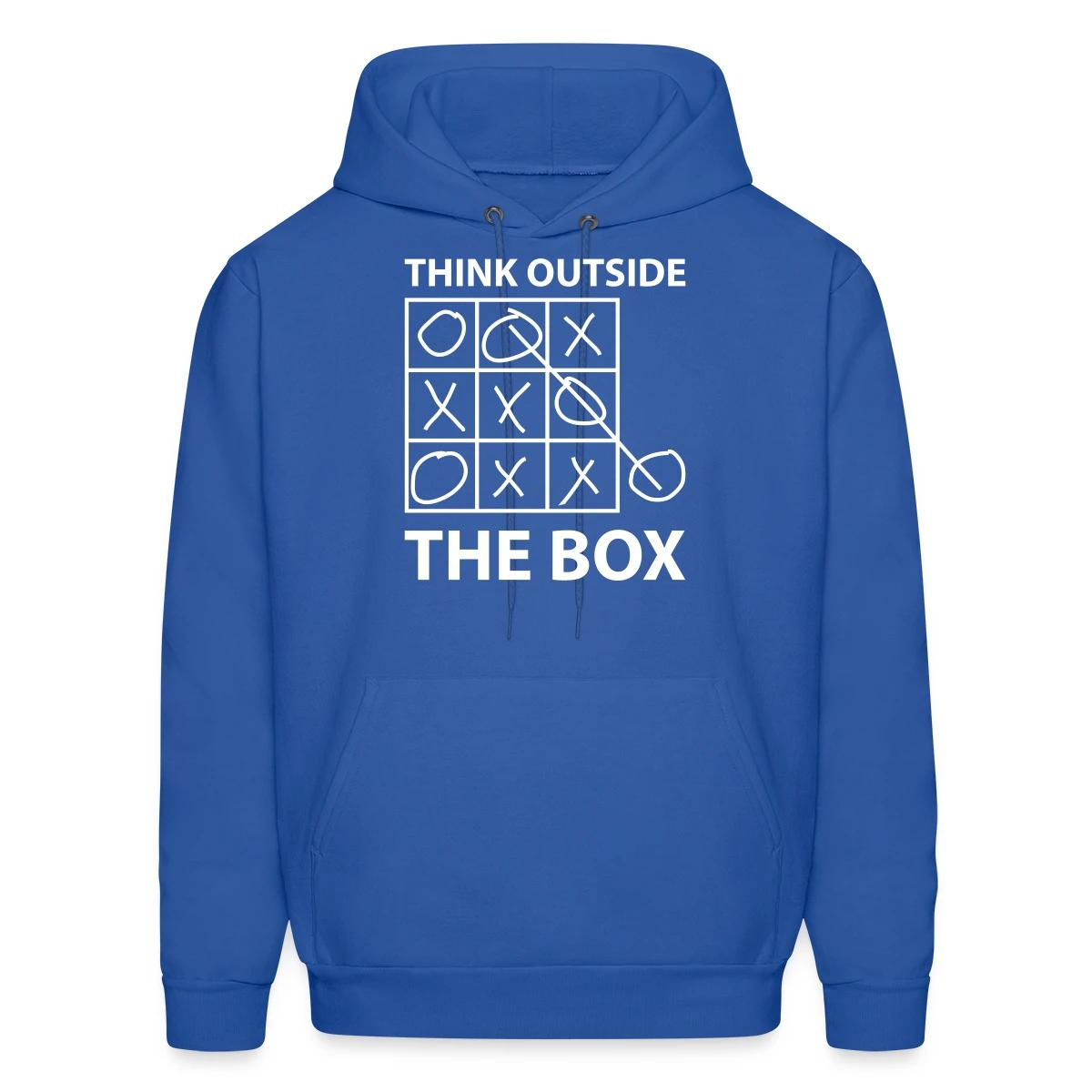 Think outside the box - Men's hoodie