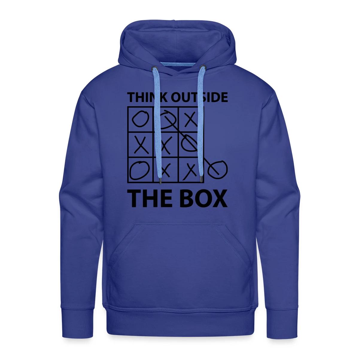 Think outside the box - Men's Premium hoodie
