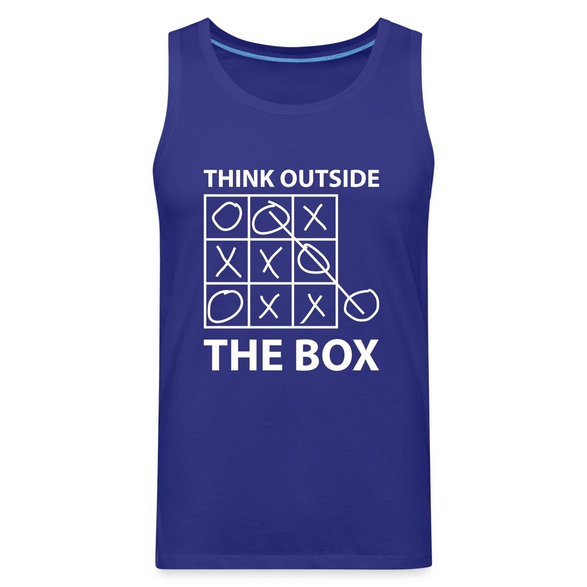 Think outside the box - Mens's Tank tops