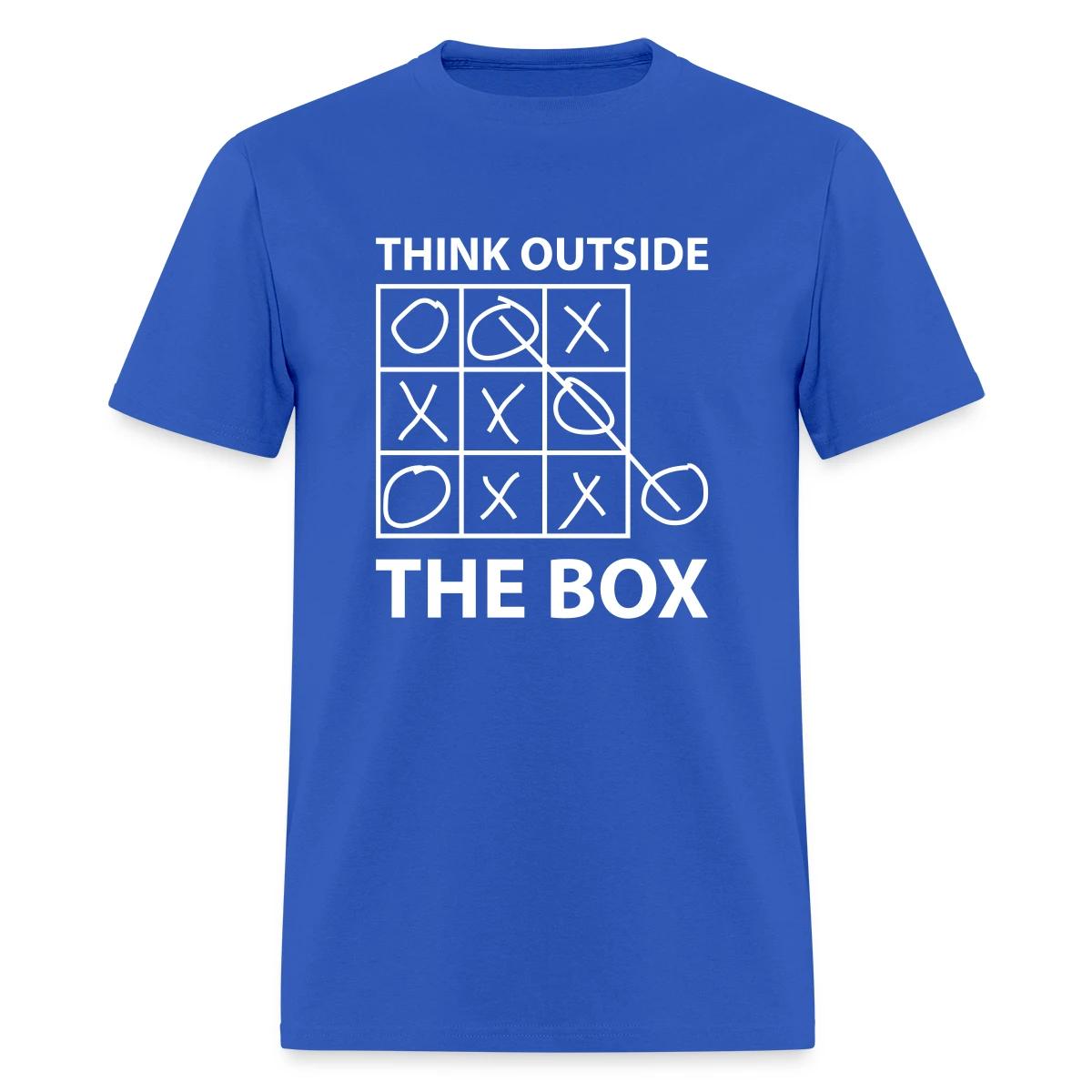 Think outside the box - Men's T-shirt