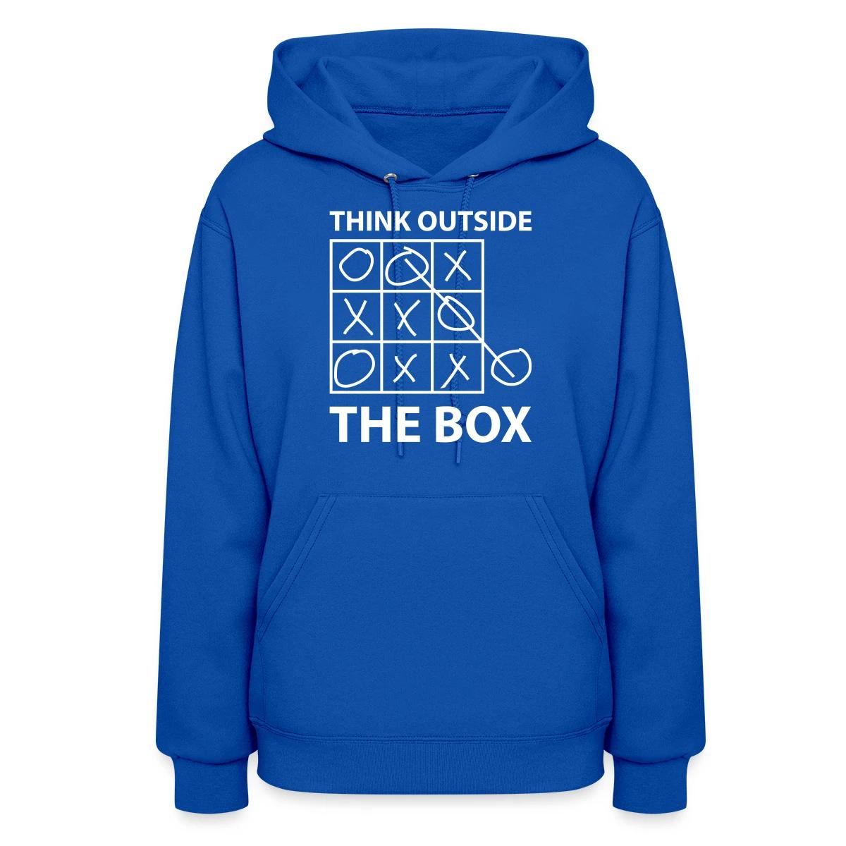 Think outside the box - Women's hoodies
