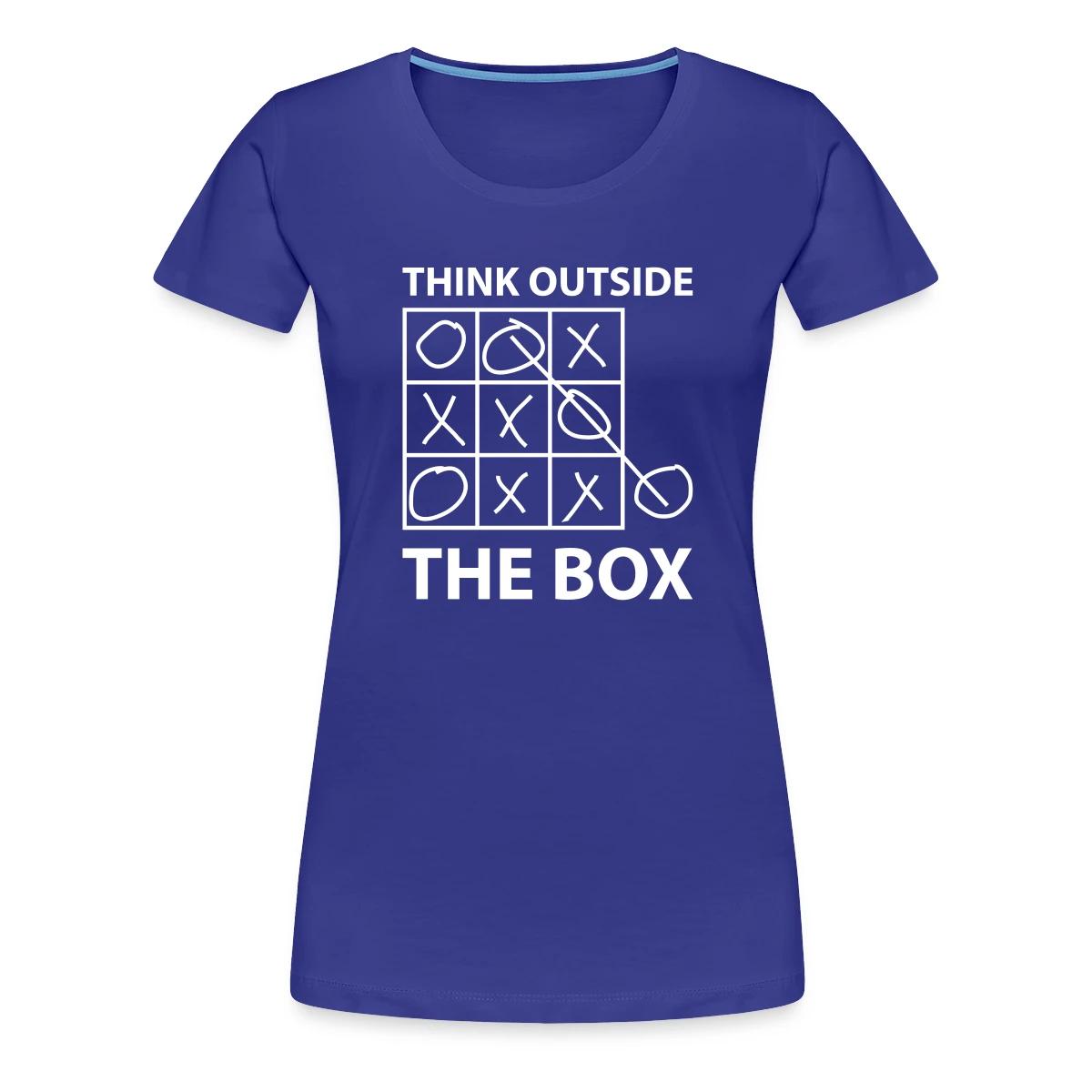 Think outside the box - Women's Premium T-shirt