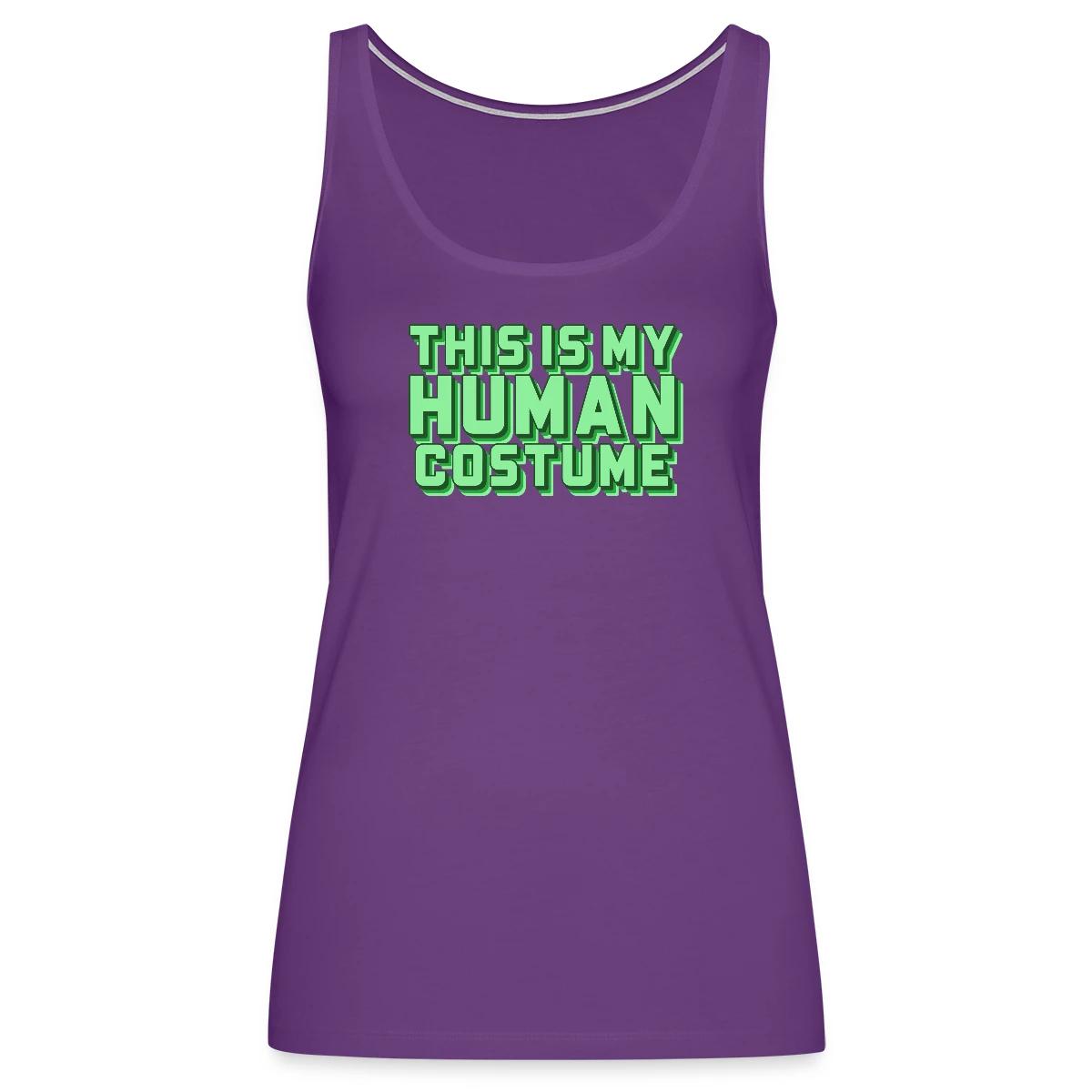 This is my human costume - Womens's Tank tops