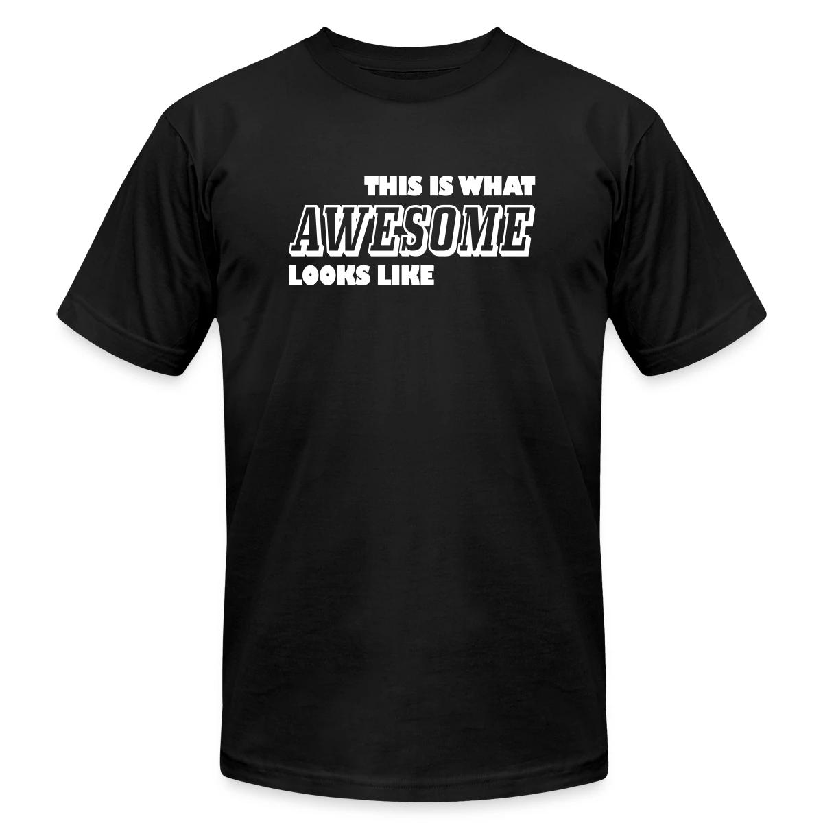 This is what awesome looks like - Jersey T-shirt