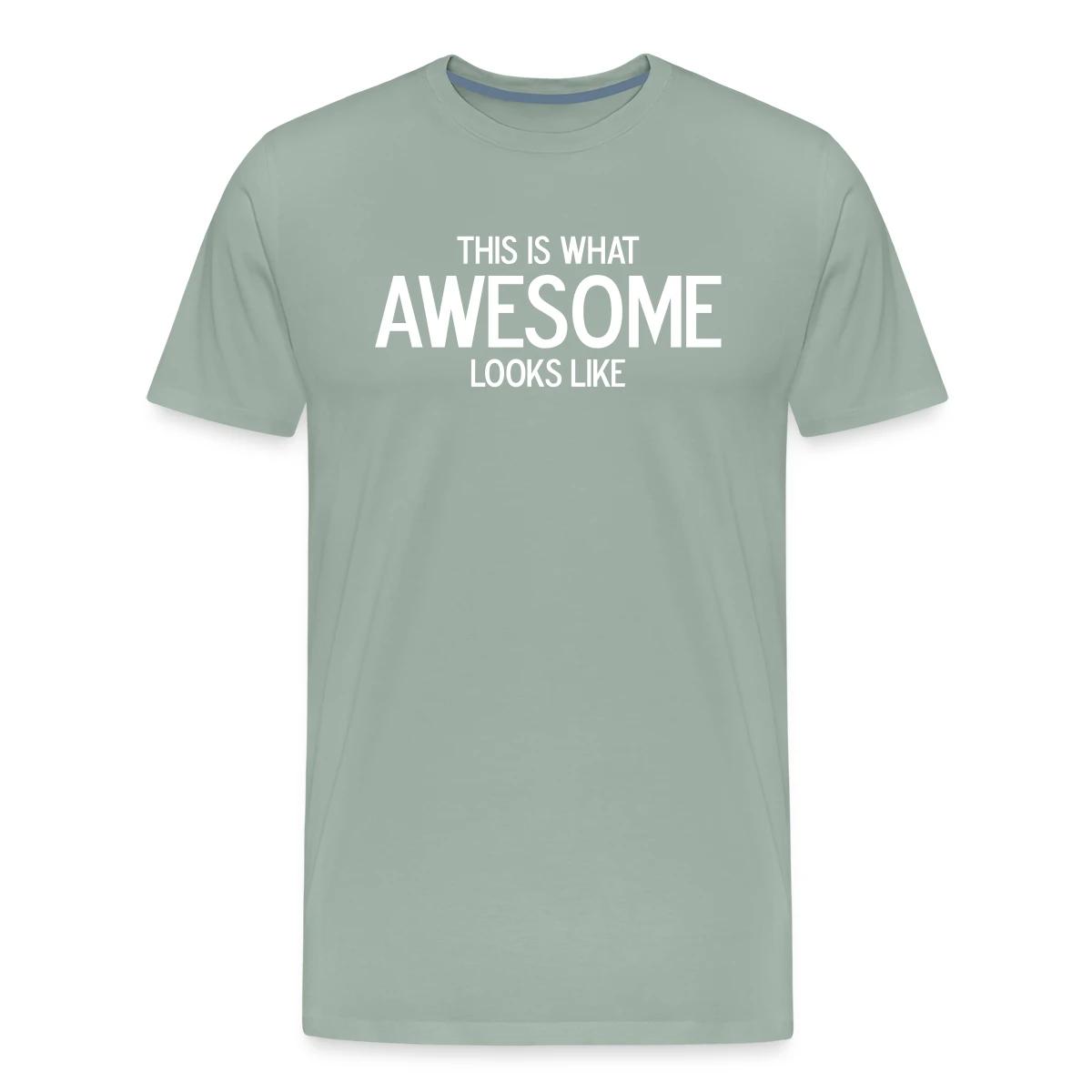 This is what awesome looks like - Men's Premium T-shirt