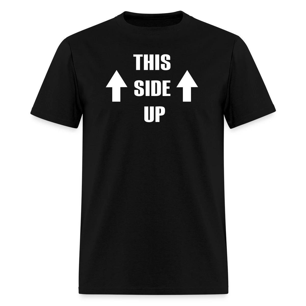 This side up - Men's T-shirt
