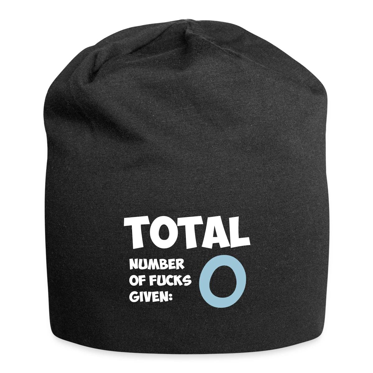 Total number of fucks given - Beanie