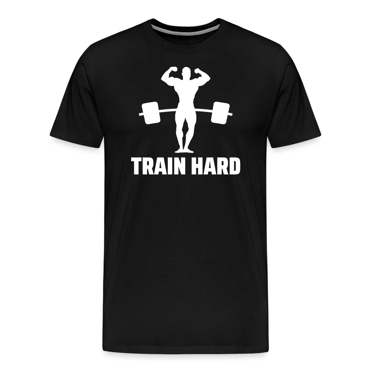 Train hard - Men's Premium T-shirt