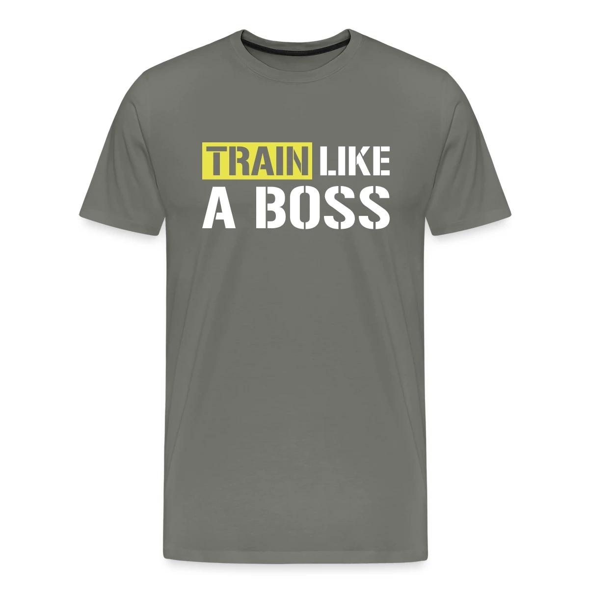 Train like a boss - Men's Premium T-shirt