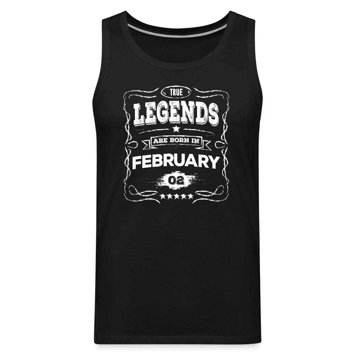 True legends are born in February - Mens's Tank tops