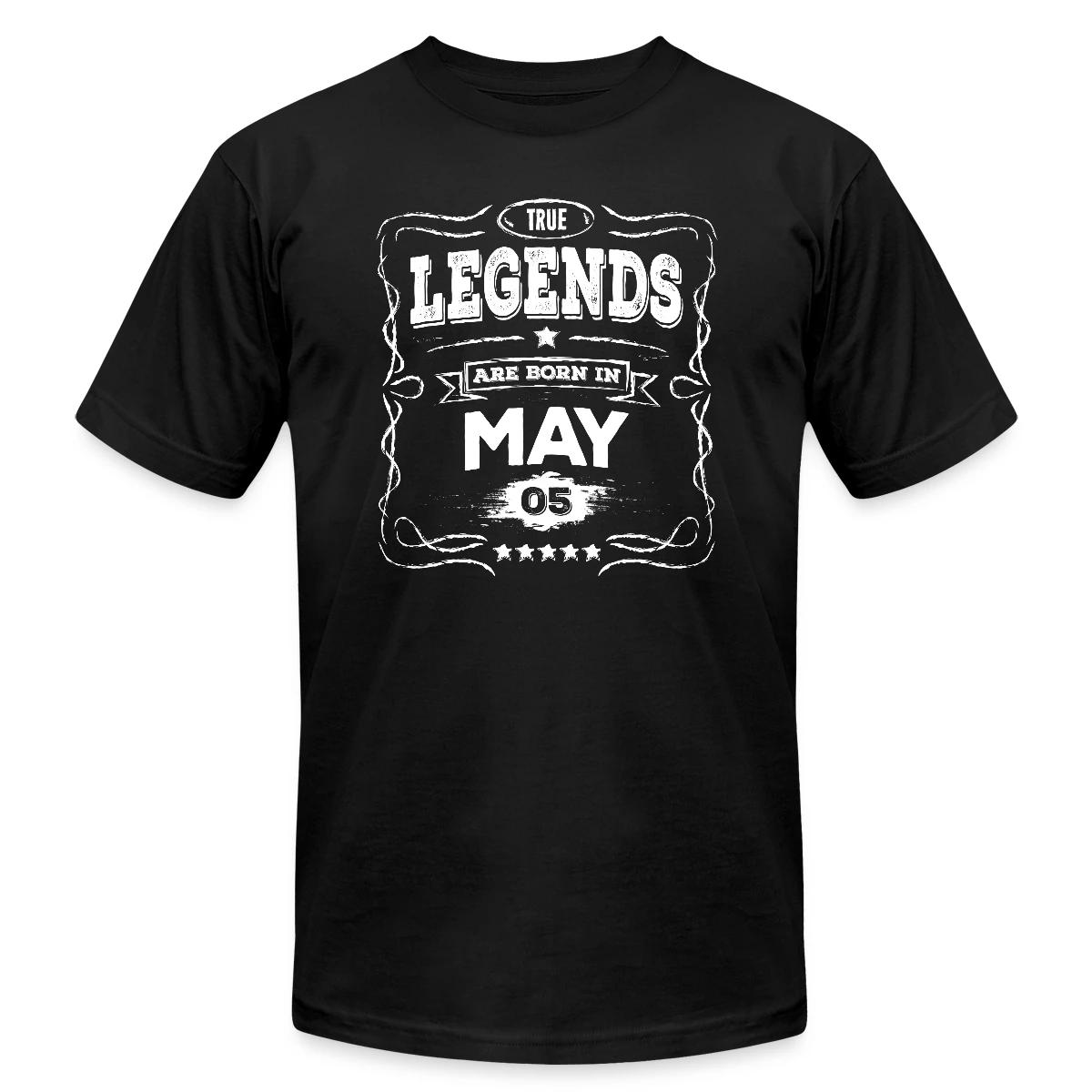 True legends are born in May - Jersey T-shirt