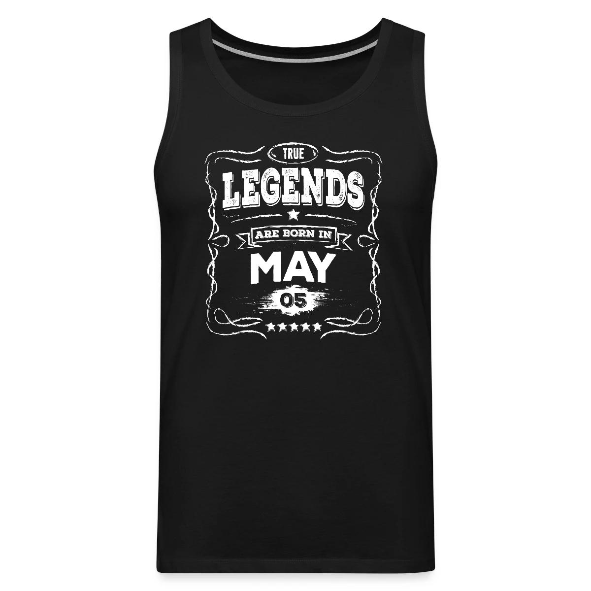 True legends are born in May - Mens's Tank tops