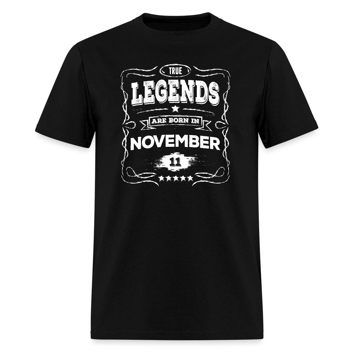 True legends are born in November - Men's T-shirt