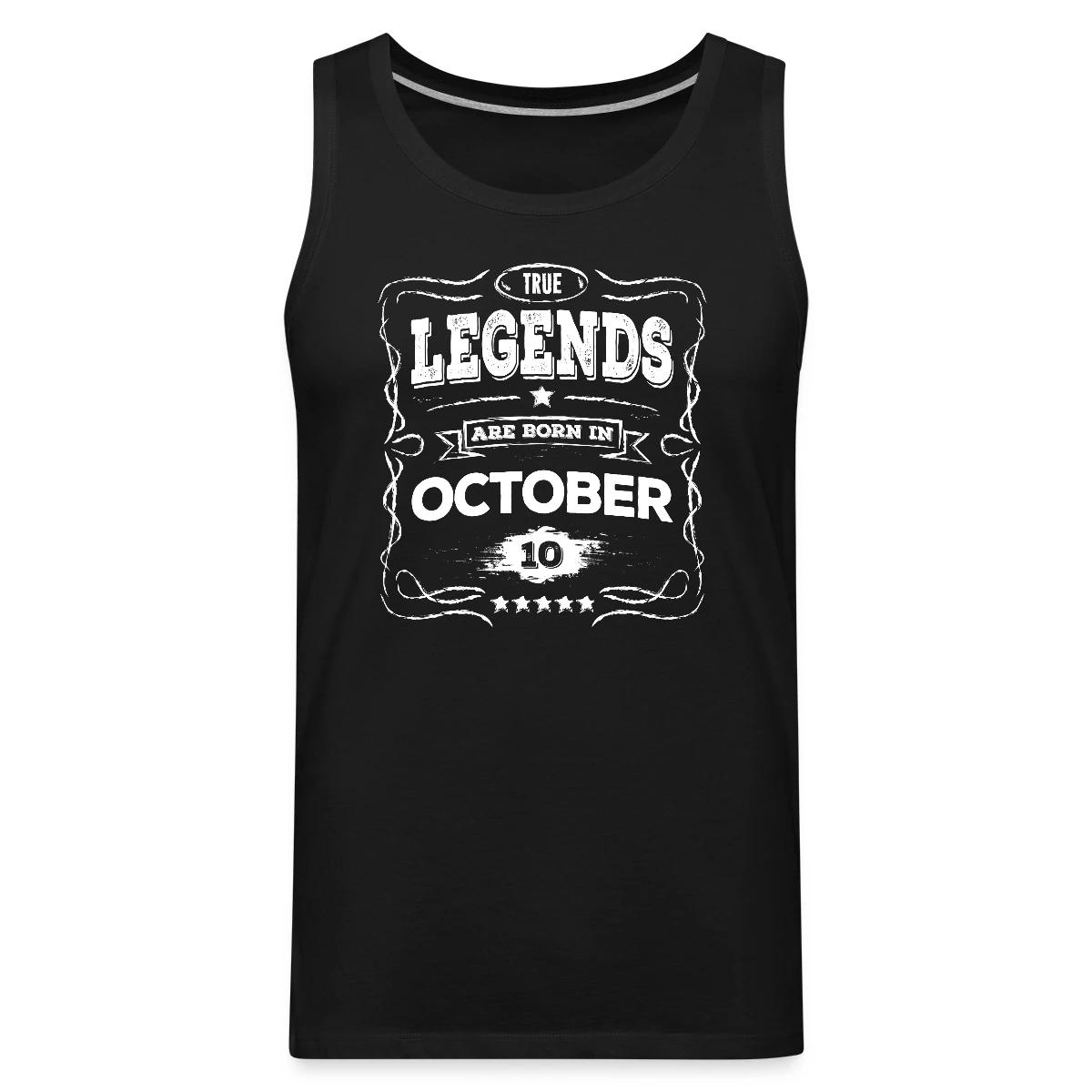 True legends are born in October - Mens's Tank tops