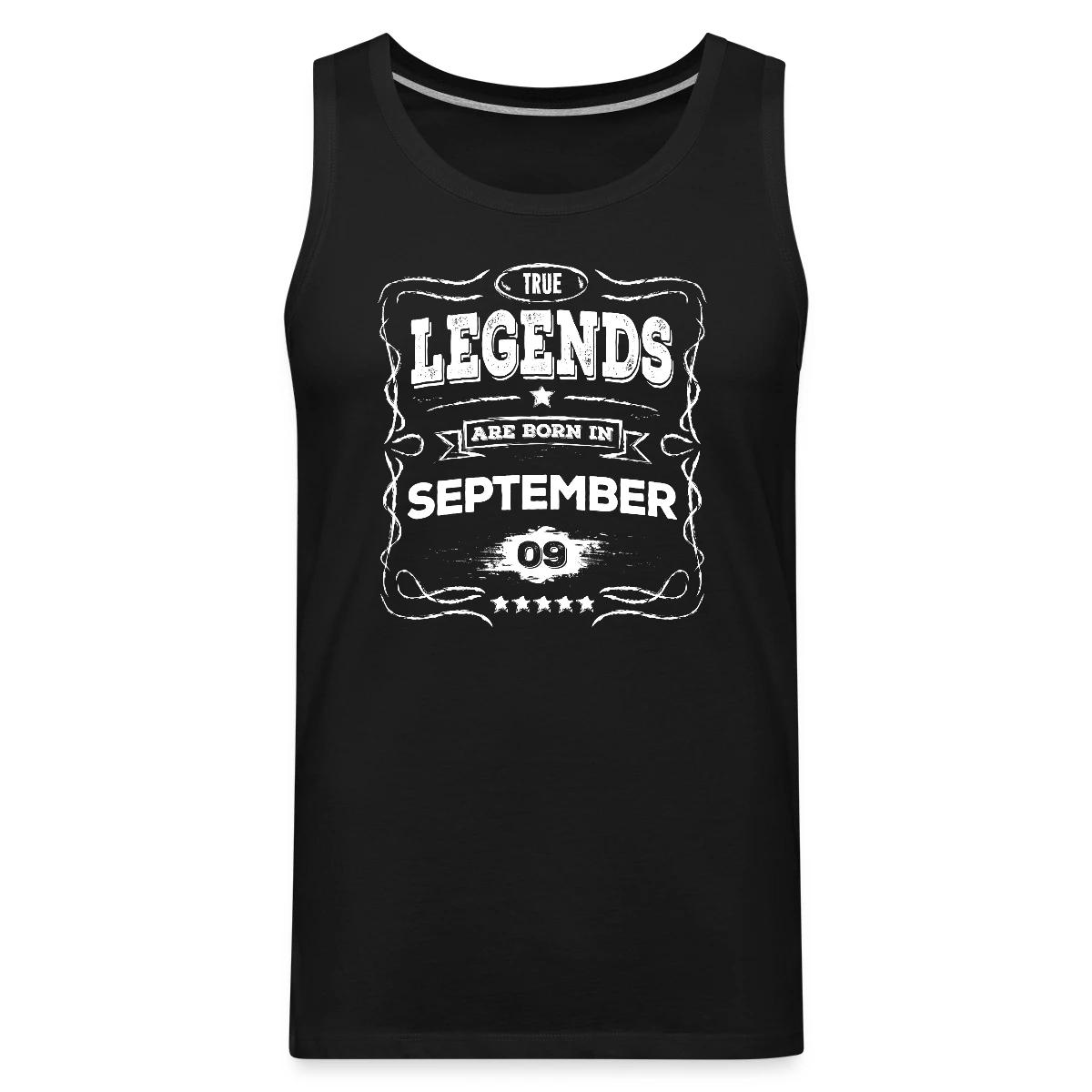 True legends are born in September - Mens's Tank tops
