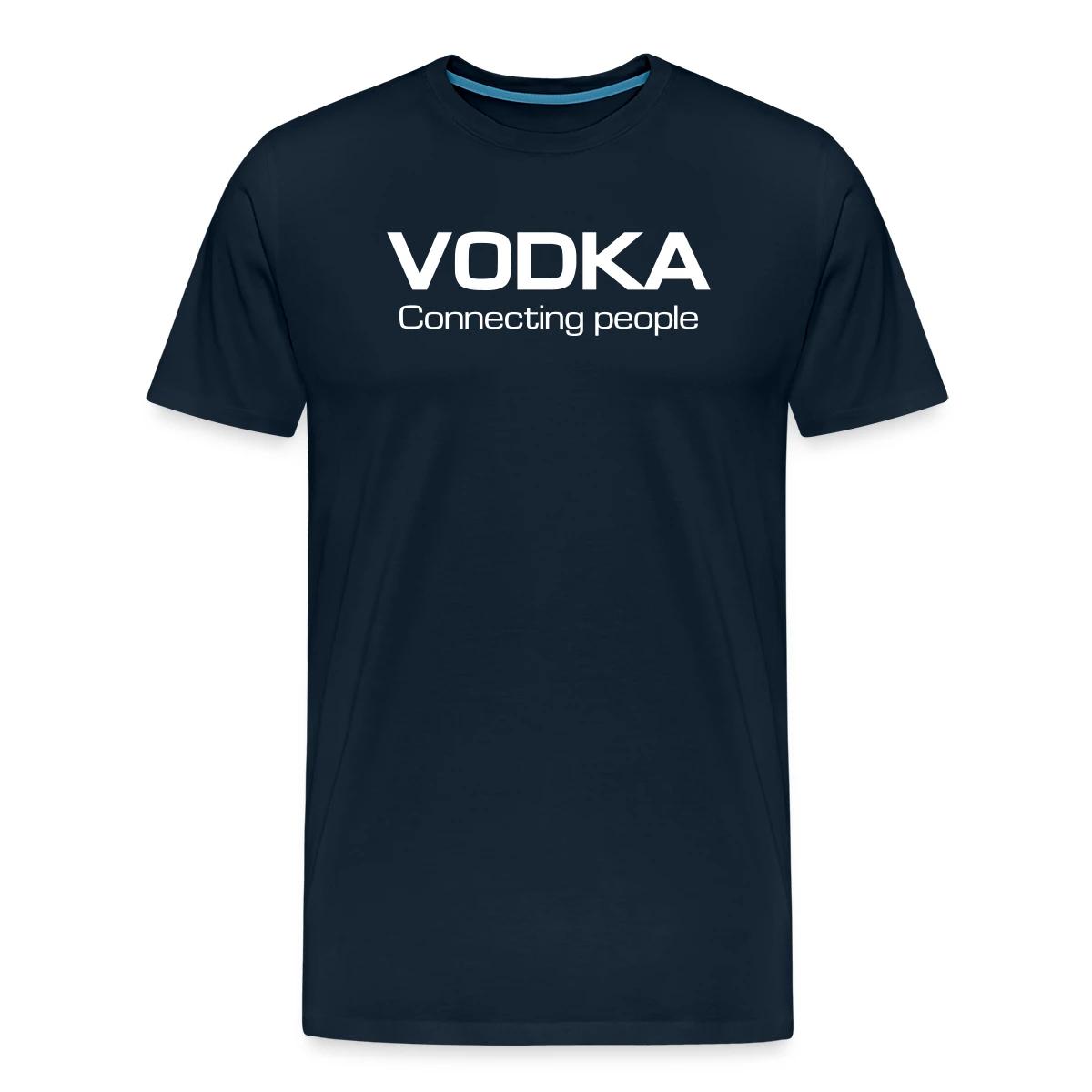 Vodka - Connecting people - Men's Premium T-shirt