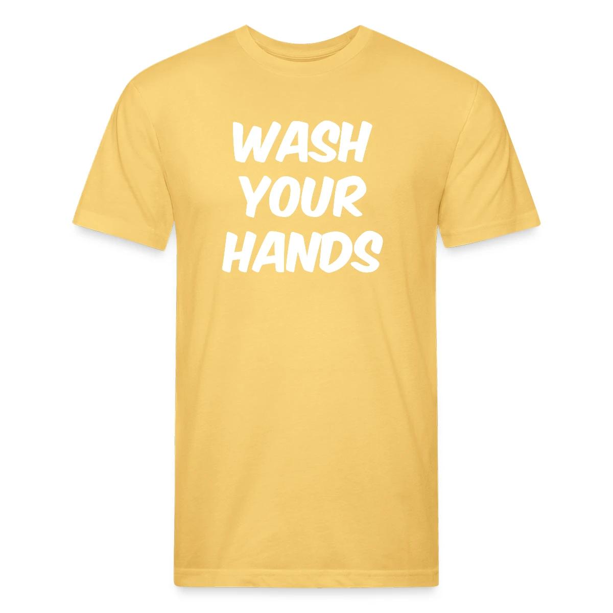 Wash your hands - Men's Fitted T-shirt