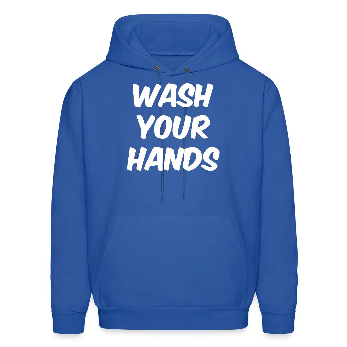 Wash your hands - Men's hoodie