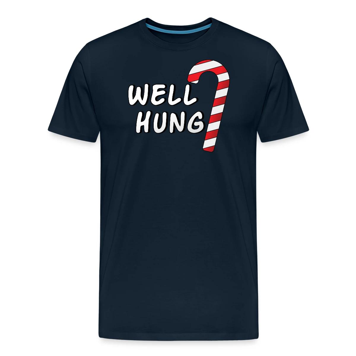 Well hung - Men's Premium T-shirt