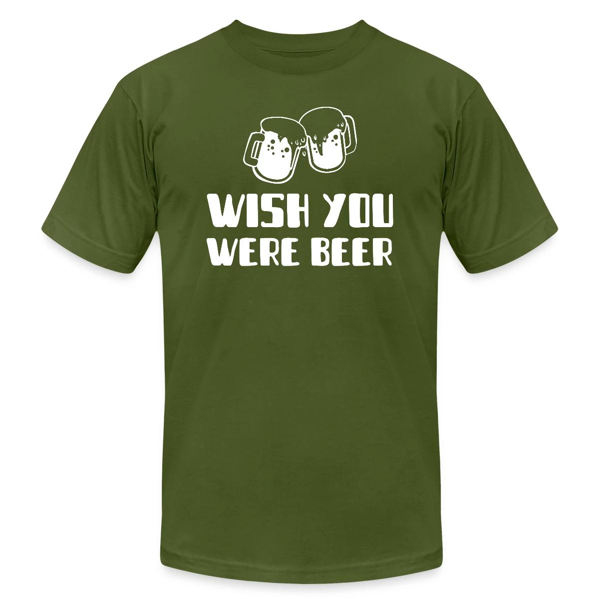 Wish you were beer - Jersey T-shirt