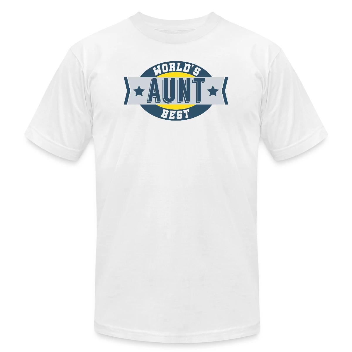 World's Best Aunt - Jersey T-shirt