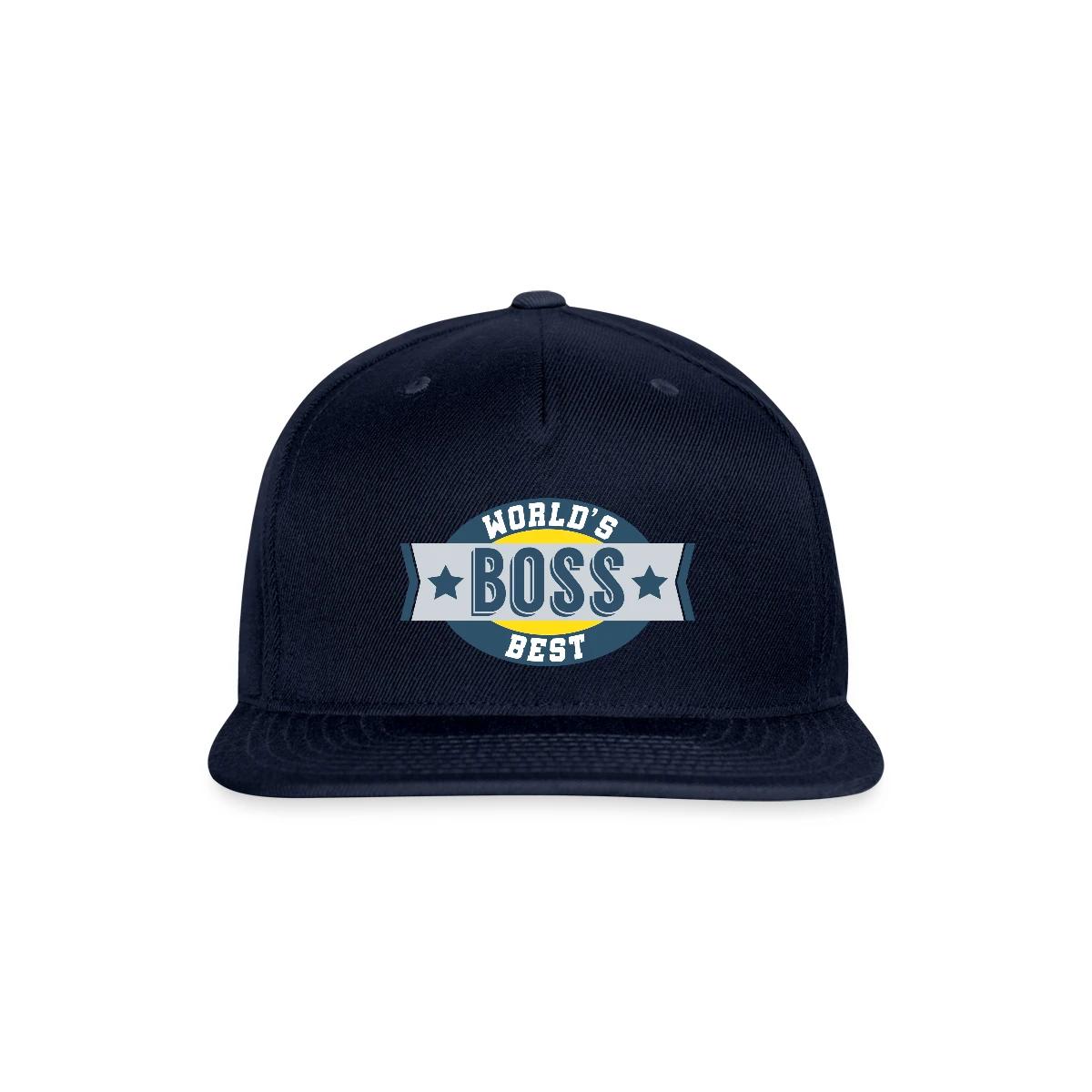 World's Best Boss - Snapback cap
