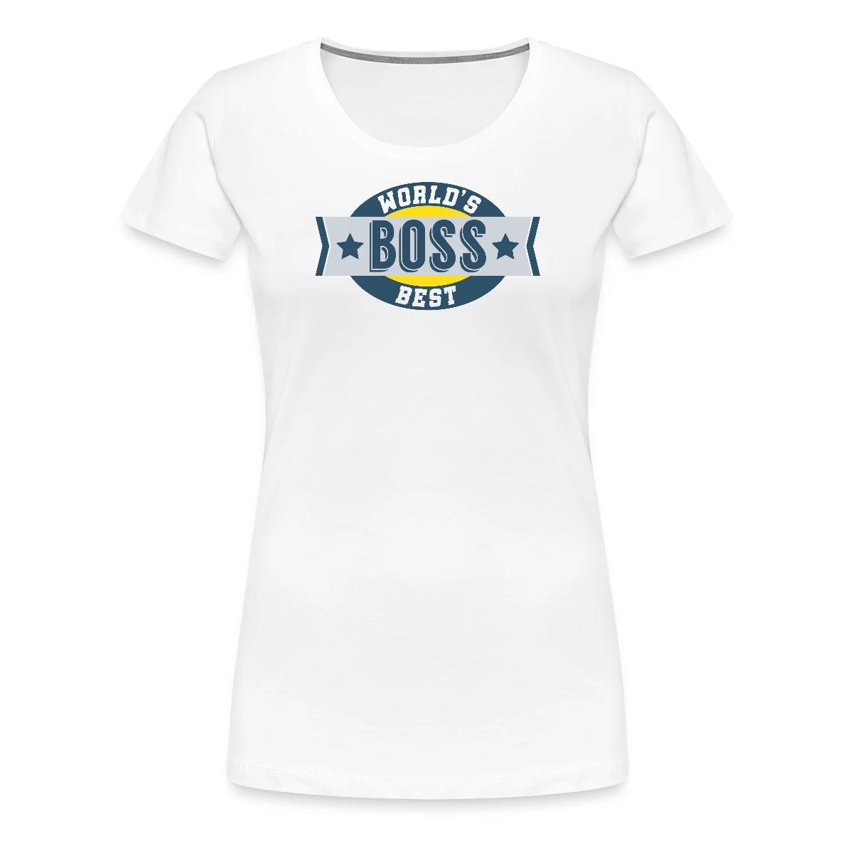 World's Best Boss - Women's Premium T-shirt
