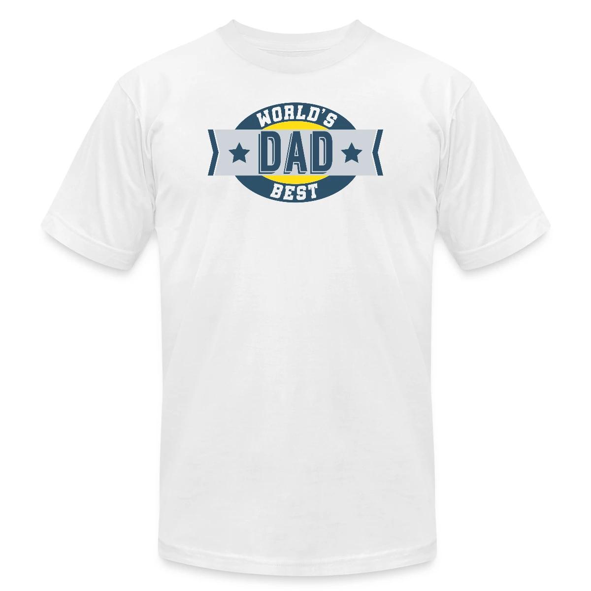 World's Best Dad - Jersey T-shirt