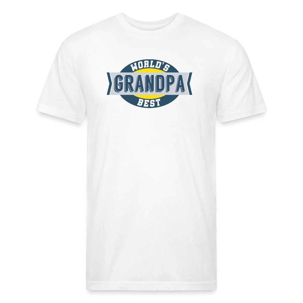 World's Best Grandpa - Men's Fitted T-shirt