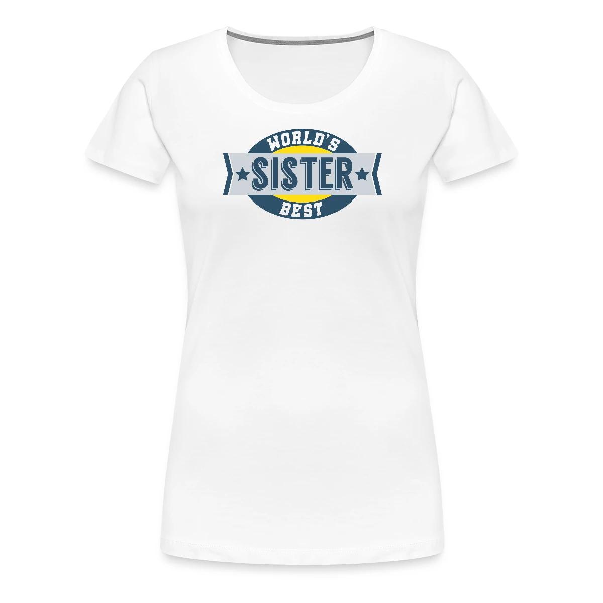 World's Best Sister - Women's Premium T-shirt