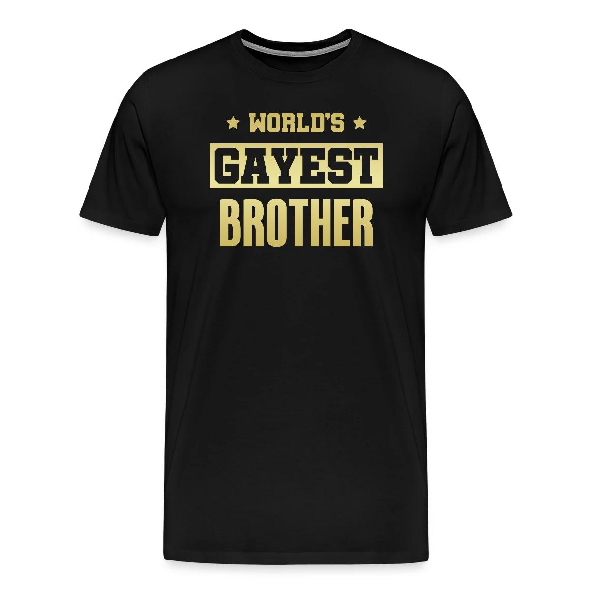 World's gayest brother - Men's Premium T-shirt