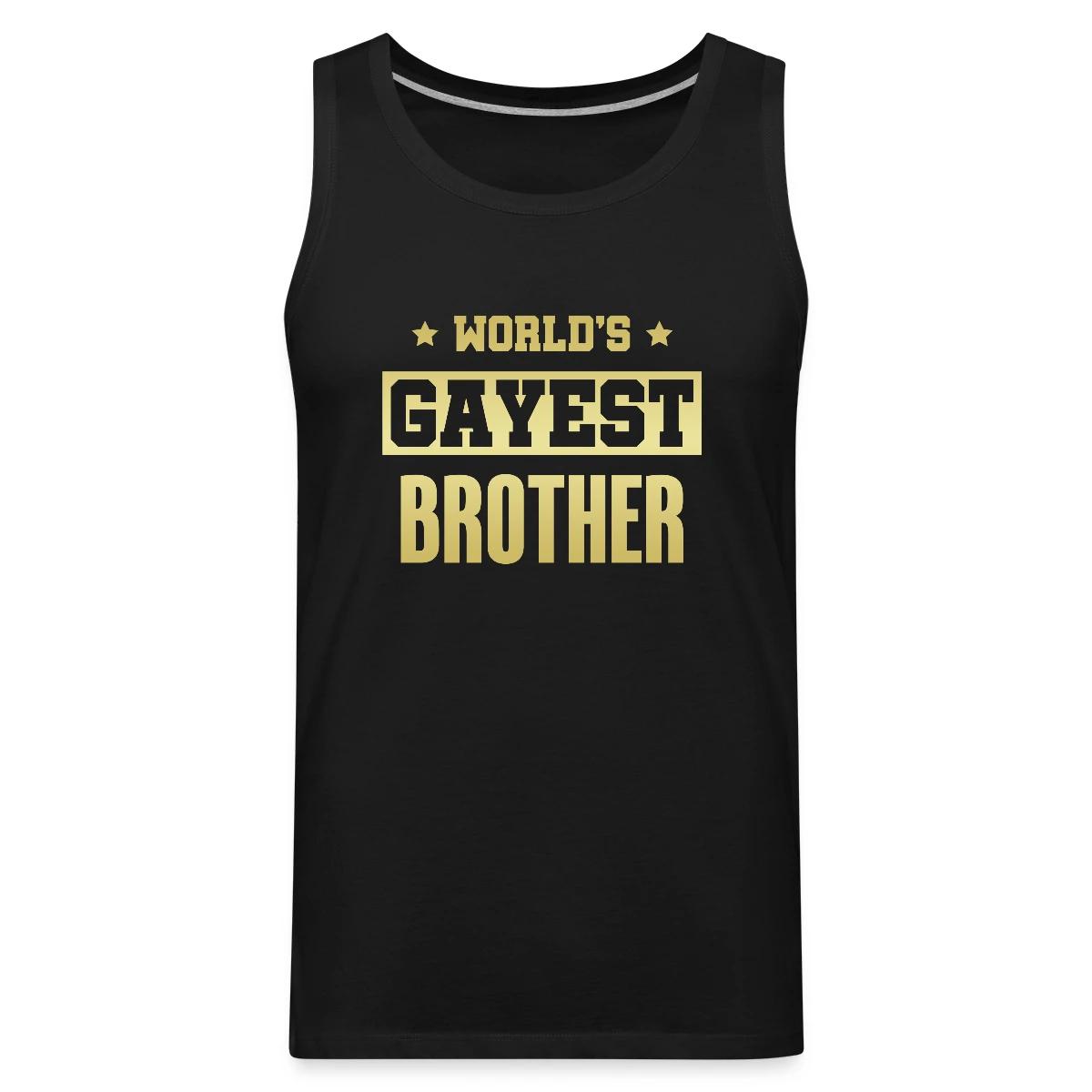 World's gayest brother - Mens's Tank tops