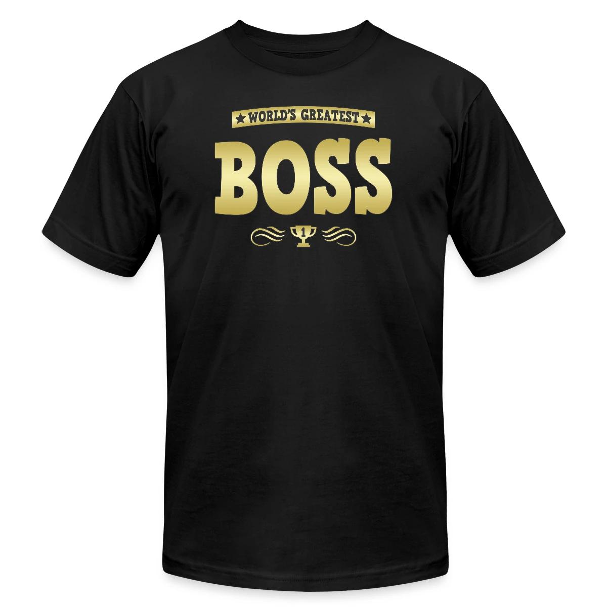World's Greatest Boss - Jersey T-shirt