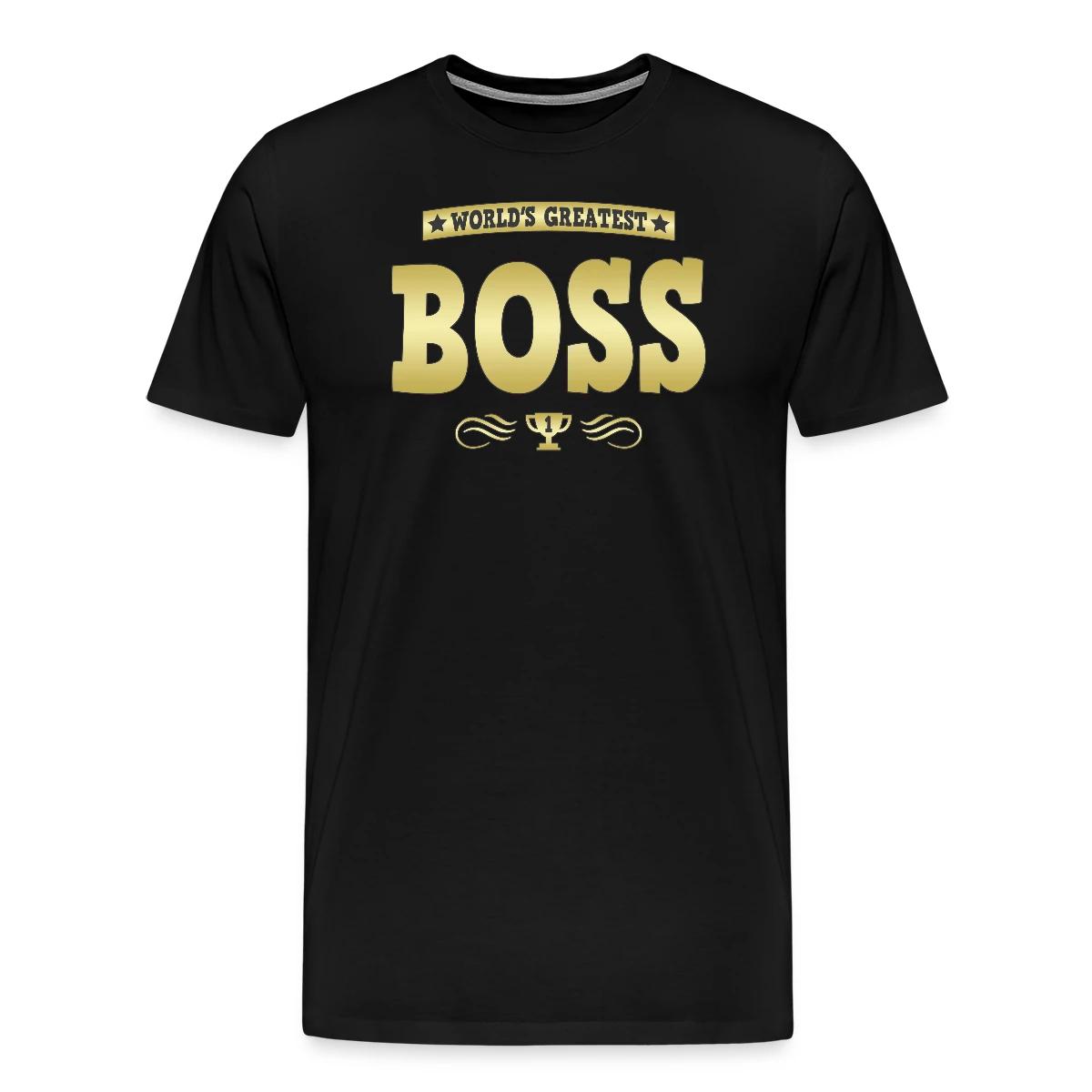 World's Greatest Boss - Men's Premium T-shirt