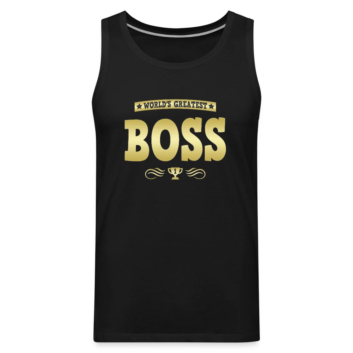 World's Greatest Boss - Mens's Tank tops