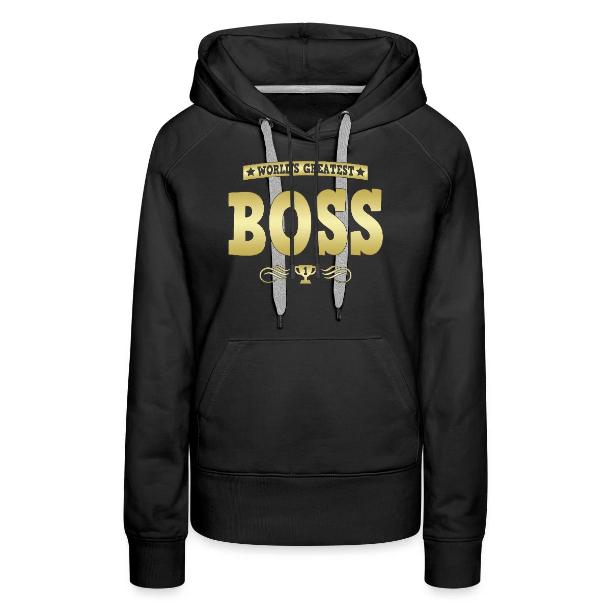 World's Greatest Boss - Women's premium hoodies