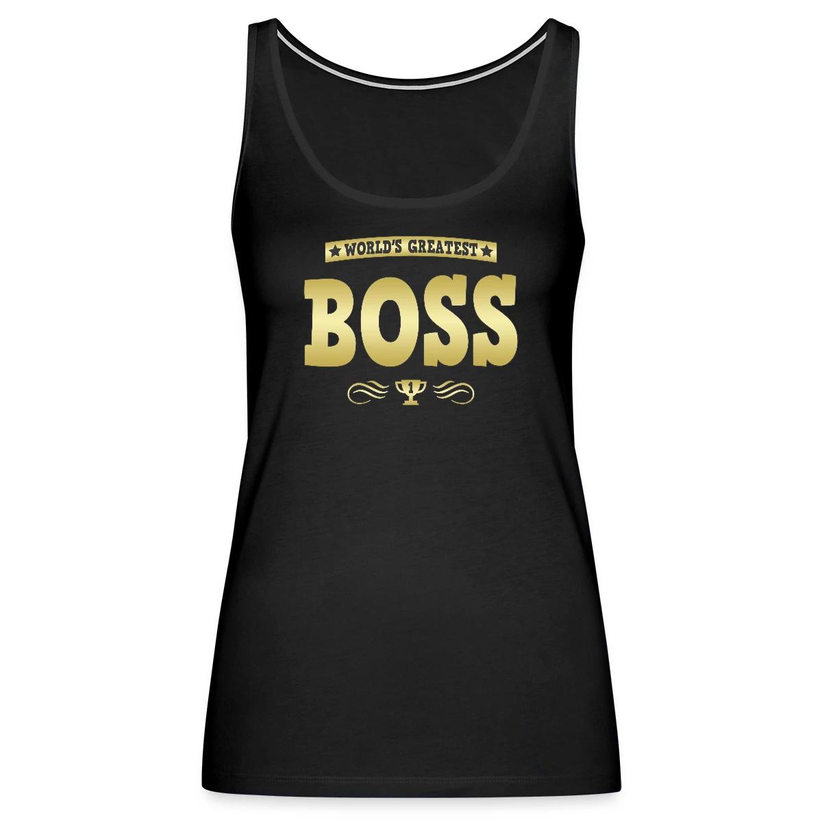 World's Greatest Boss - Womens's Tank tops