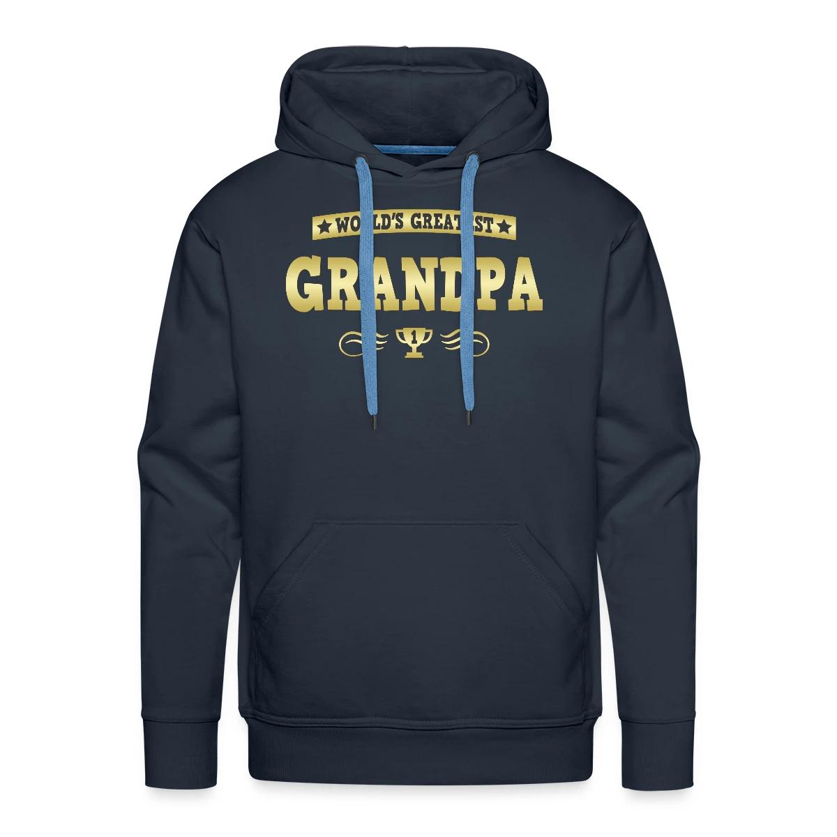 World's Greatest Grandpa - Men's Premium hoodie
