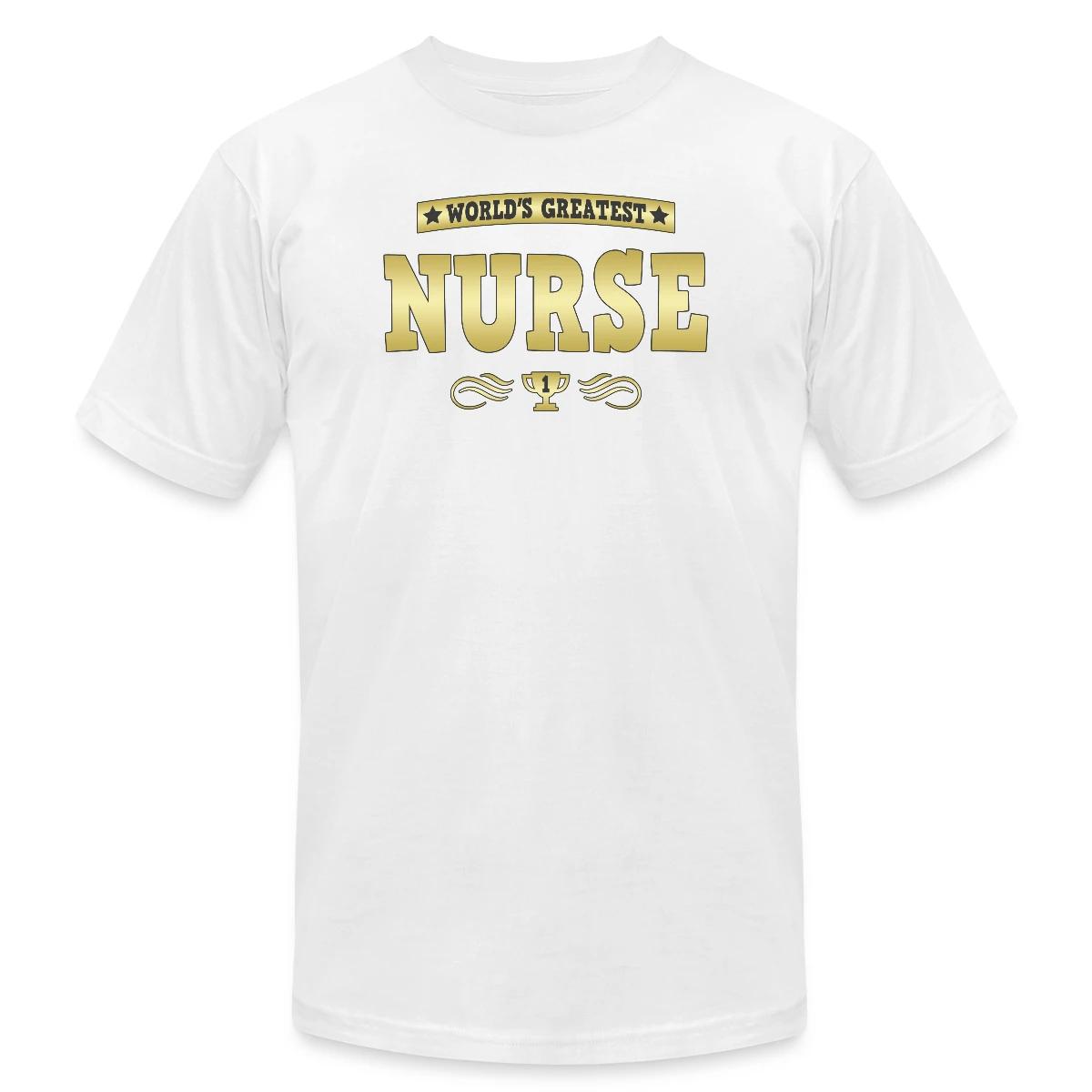 World's Greatest Nurse - Jersey T-shirt