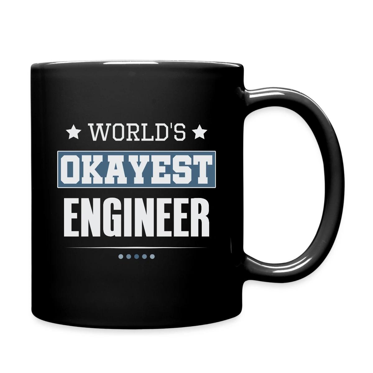World's Okayest Engineer - Full color mug