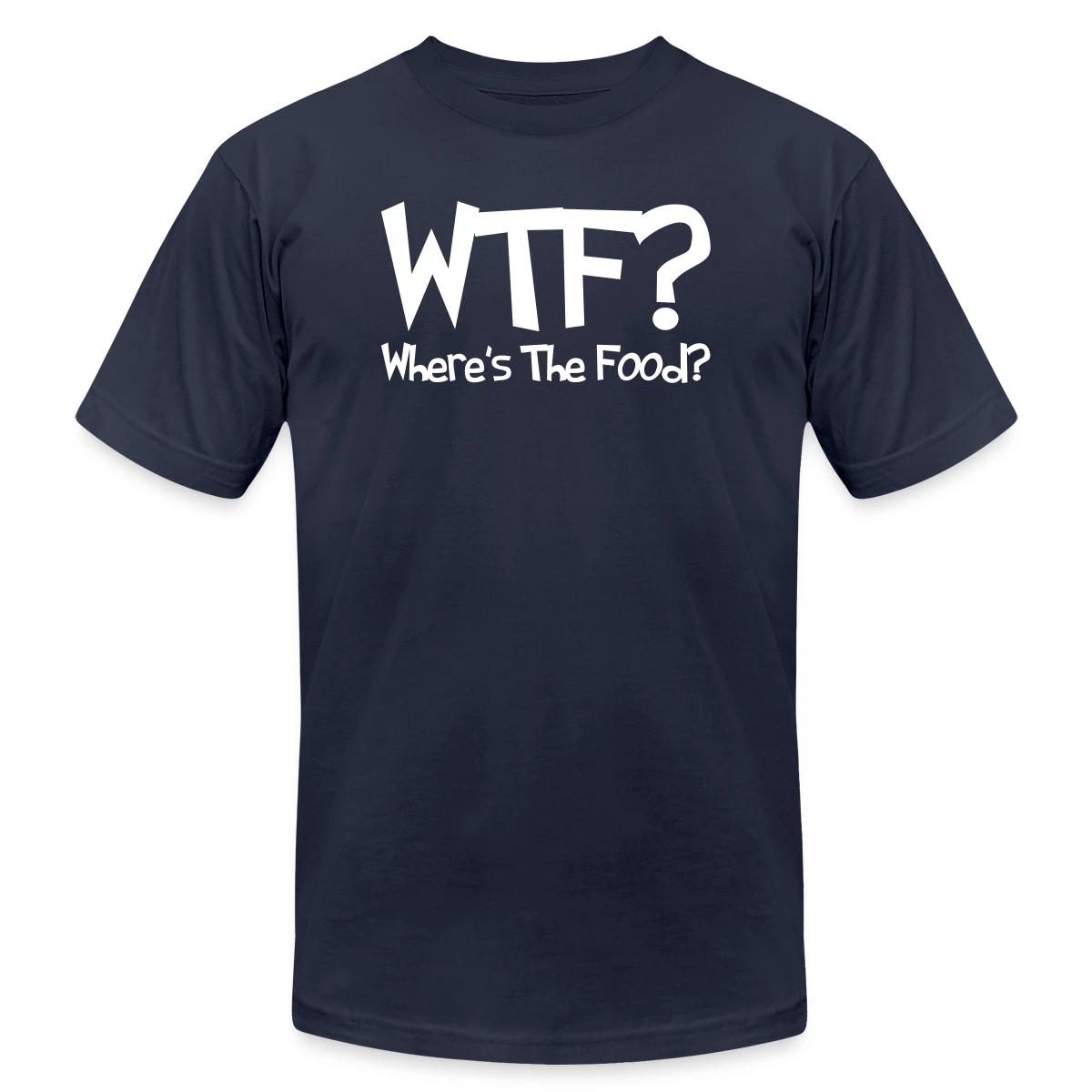 WTF? Where's The Food? - Jersey T-shirt