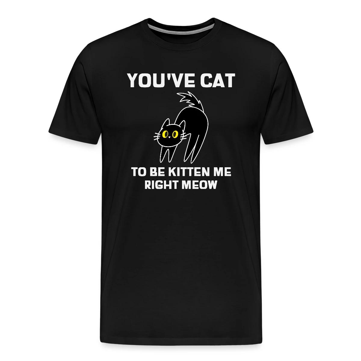 You've cat to be kitten me right meow - Men's Premium T-shirt