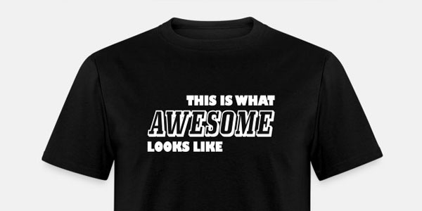 Totally awesome T-shirts