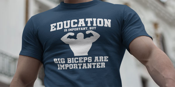 Training and motivation t-shirts