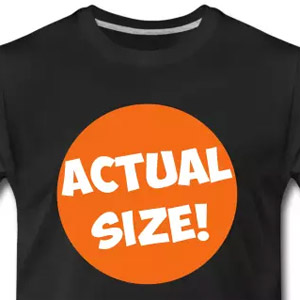 Actual size