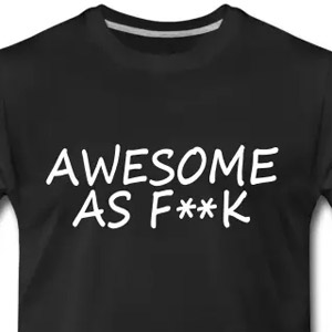 Awesome as f