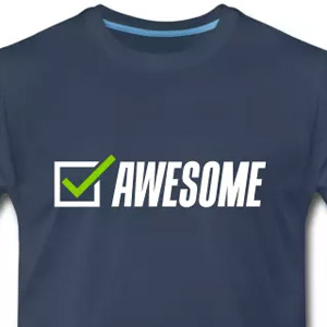 Awesome, check