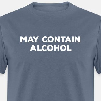 May contain alcohol