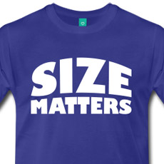 Size matters