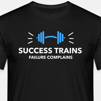 Success trains failure complains